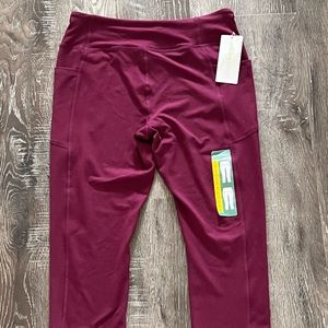 Women’s Maroon Marika Sports Leggings